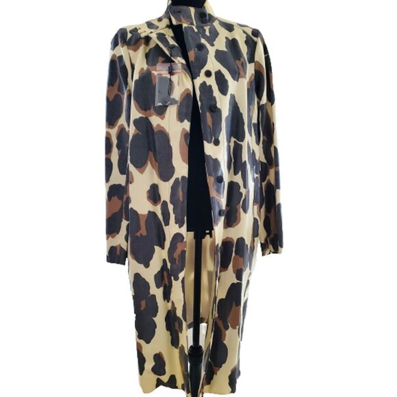 100% AUTHENTIC Luxurious Glamorous YSL Runway Stylish Luxury Jacket Coat Trench - Picture 6 of 16